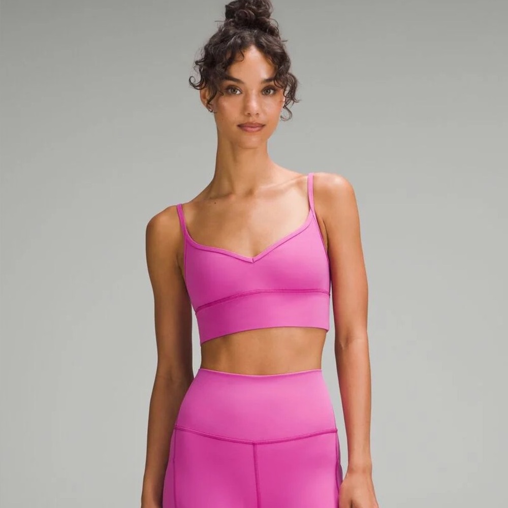 Pow Pink Tone Lululemon sweetheart bra